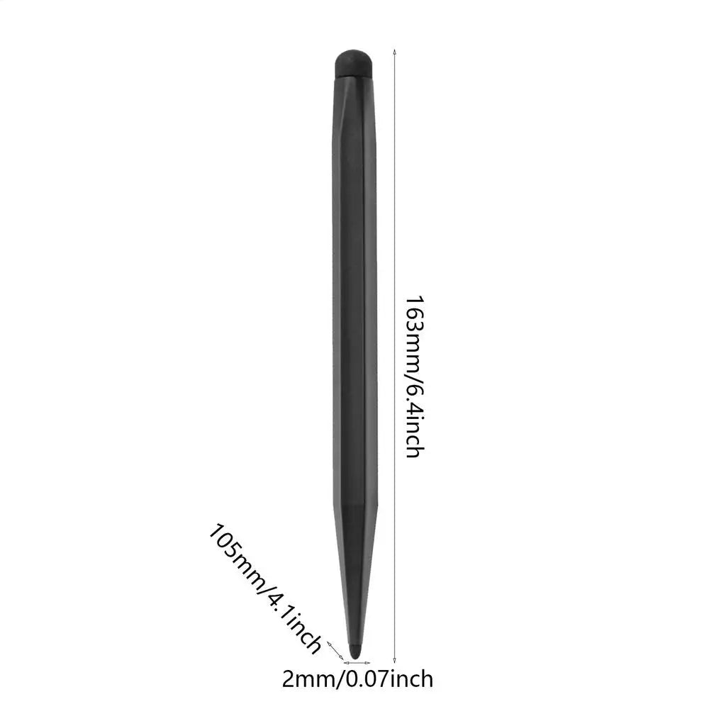 Dual Tip Touch Screen Stylus Pen for Tablets & Phones | Qme Stylus Pen Qme Black