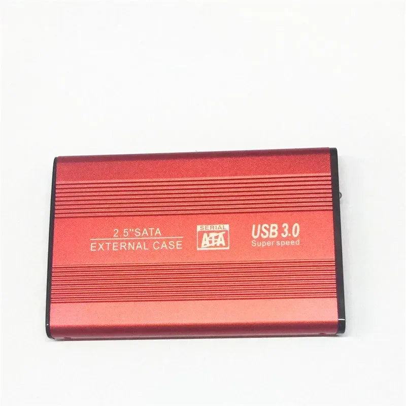 USB 3.0 External 2.5" SATA Hard Drive Enclosure – Up to 6TB Hard Drive Enclosure Qme Red