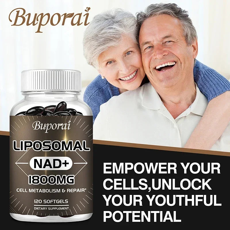 Liposomal NAD Supplement 1800mg – Cellular Health & Stamina NAD Supplement Qst