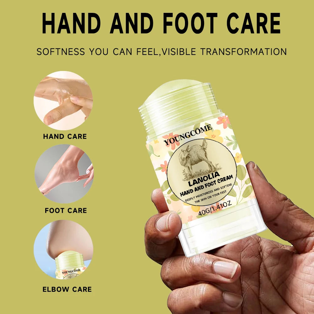 LANOLIA Hand & Foot Cream 40g – Lanolin & Hyaluronic Acid Hand & Foot Cream Qst