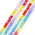 Crystal Glass Faceted Rondelle Spacer Beads – Jewelry Making Jewelry Making Beads Qme Color 3 6mm