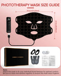 Hello Face L300 LED Light Therapy Mask – 4 Modes, Vibration LED Therapy Face Mask Qst LED MASK