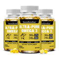 ZENVITALIZE Omega-3 Fish Oil 990mg | 360mg EPA 240mg DHA Fish Oil Supplement Qst 120 count-3 bottle