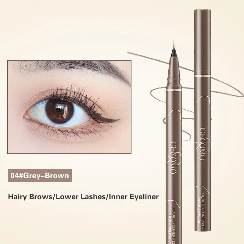 Qme Matte Liquid Eyeliner – Waterproof, 5 Colors, Long-Lasting Liquid Eyeliner Qme A-04