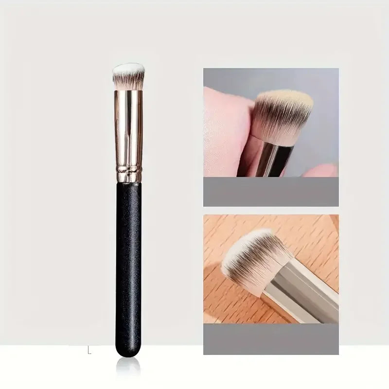 Dense Foundation Concealer Contour Blush Makeup Brush | Qme Makeup Brush Qme 270 1pc