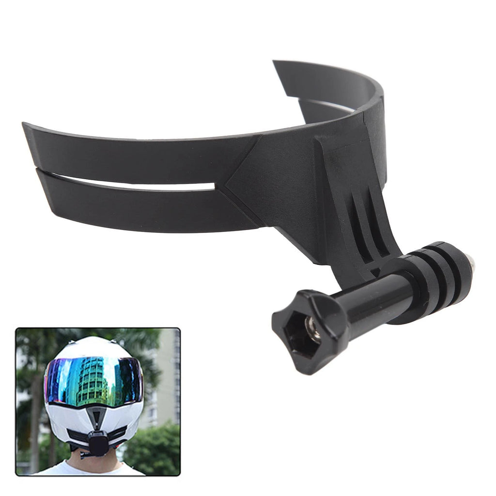 Motorcycle Helmet Chin Mount for Action Camera – Anti-Slip Helmet Camera Mount Qst