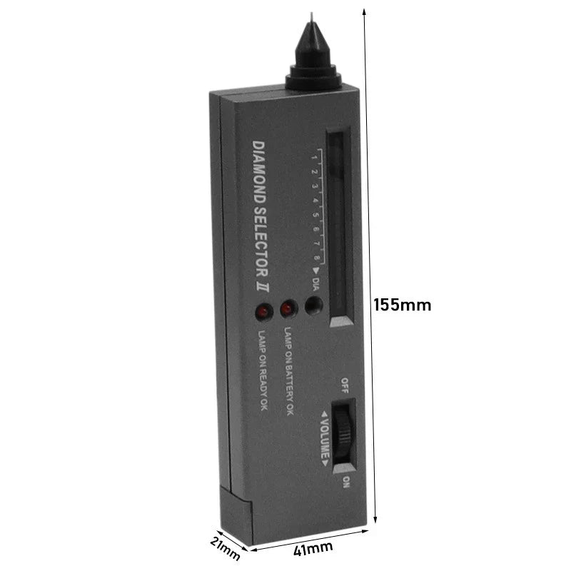 Diamond & Gemstone Tester Pen with LED Indicator | Qme Gemstone Tester Tool Qme