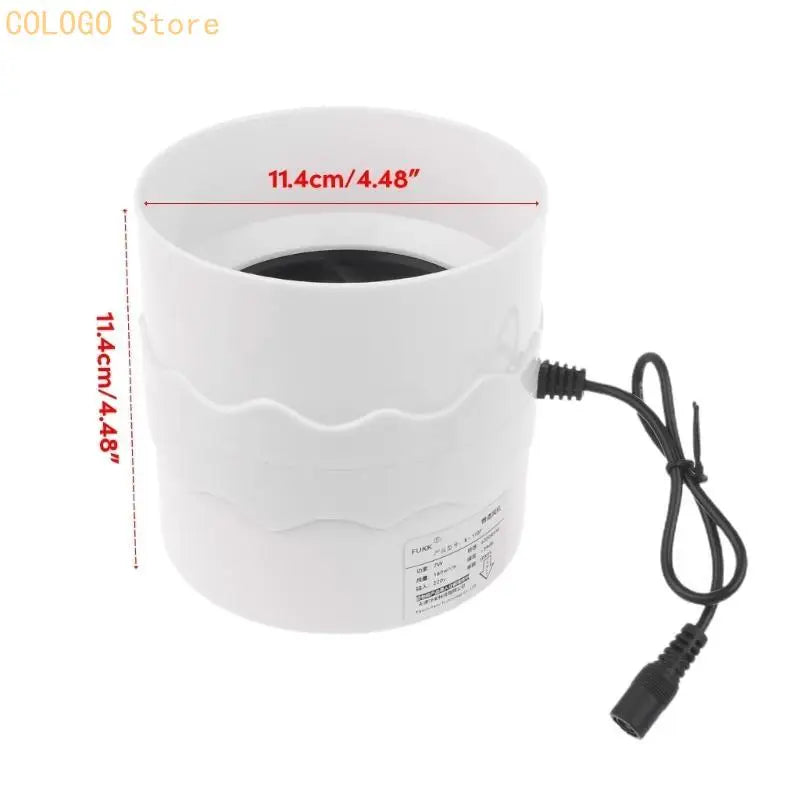 Exhaust Inline Fan – Low Noise Bathroom, Kitchen & Grow Room Exhaust Inline Fan Qme