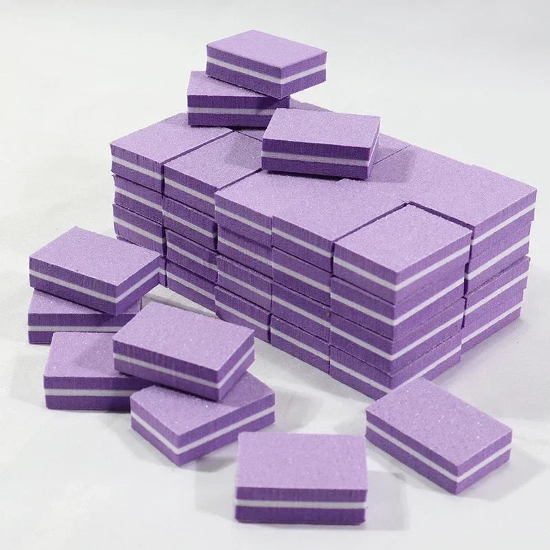 10-Pack Mini Nail Buffer Sanding Files Block – Manicure & Pedicure Nail Buffer Files Qme