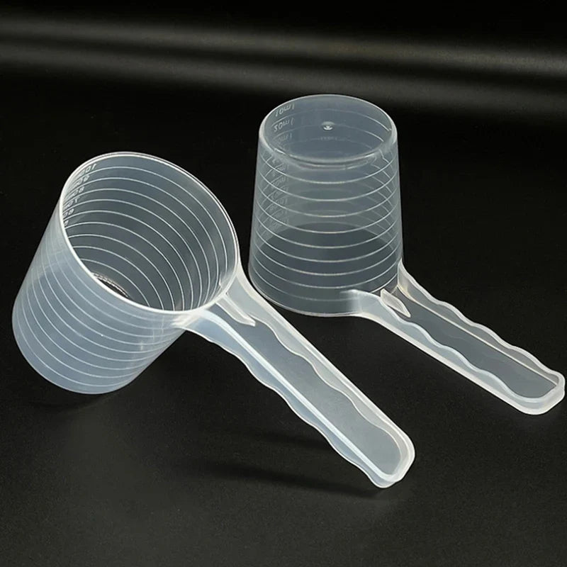 Transparent Pet Measuring Spoon with Scale – 50g/100ml Pet Food Measuring Spoon Qme