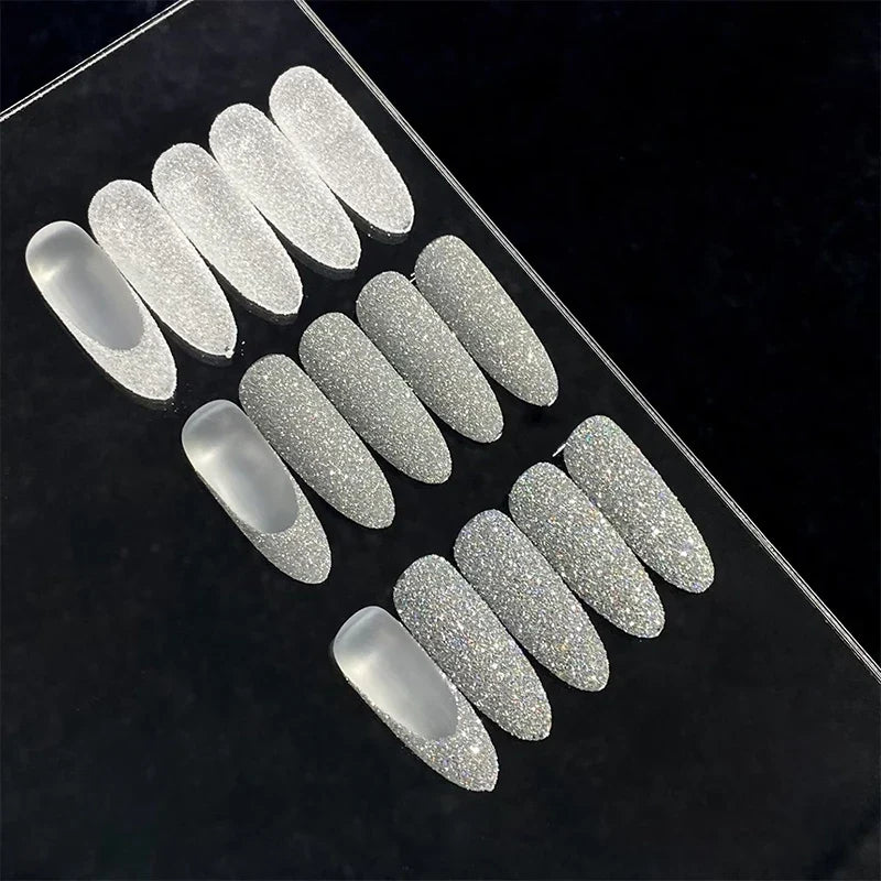 Rhinestone Nail Art Kit – White Laser DIY Charming Nails Nail Art Rhinestones Qme