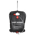 20L Foldable Solar Shower Bag – Portable Camping Shower Solar Camping Shower Qme Black