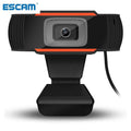 WEB07 HD Webcam with Built-In Mic – USB Plug & Play, 12MP HD Webcam Qme 1080P