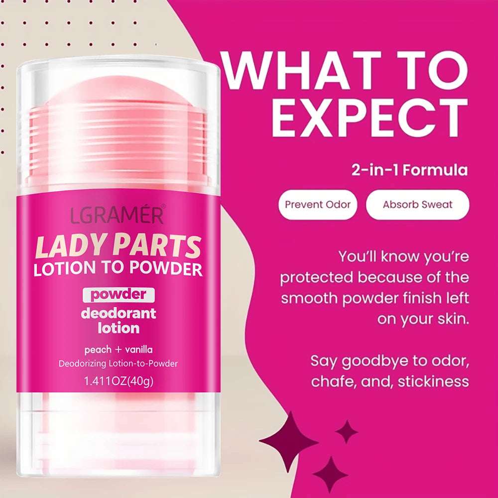 YOUNGCOME Peach Vanilla Women's Deodorant Stick | Long-Lasting Deodorant Stick Qst