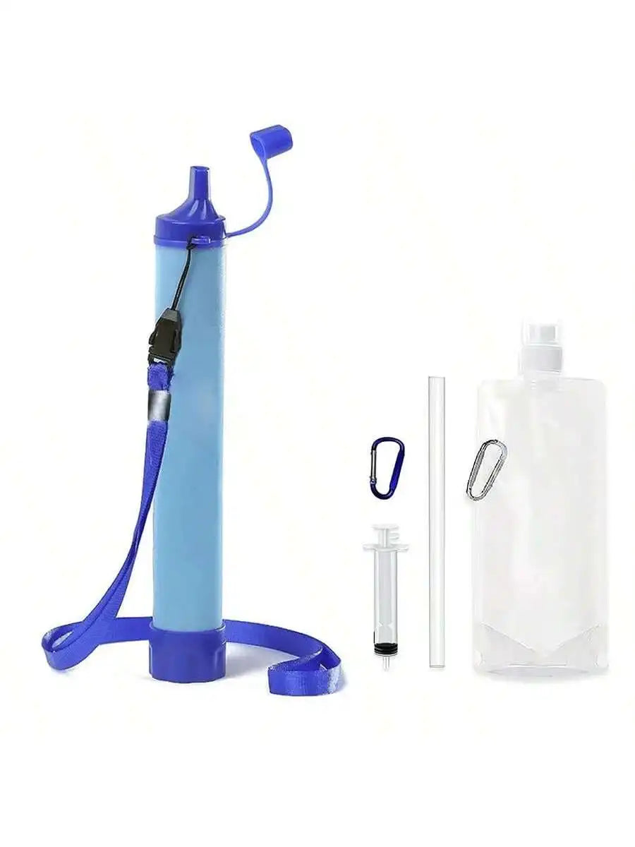 Portable Water Purifier Filter Straw for Camping & Hiking Water Purifier Straw Qme