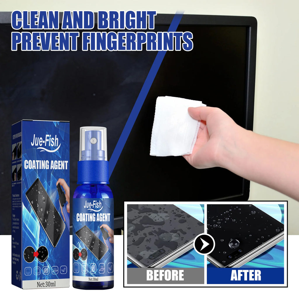 Liquid Screen Protector Spray – Hydrophobic Coating 30–120ml Screen Protector Spray Qst