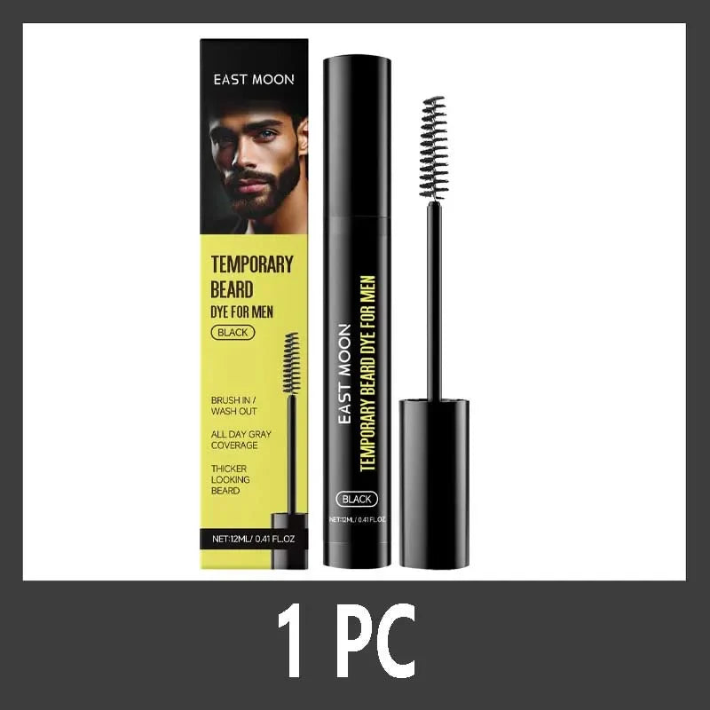 Waterproof Beard Filler Pen – Black Fiber Coloring Enhancer Beard Filler Pen Qme 1PC