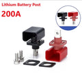 200A All-Copper Lithium Battery Terminal Connector Post – 2pcs Battery Terminal Connector Qme Default Title