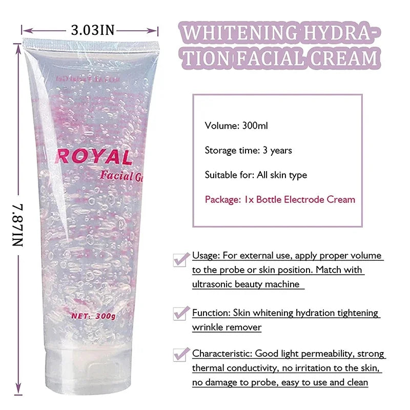 300ml Cooling Gel for IPL & Laser Hair Removal – All Skin Types Hair Removal Gel Qst