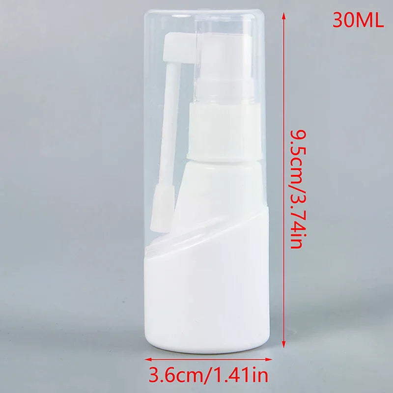 30ml Refillable Nasal Mist Spray Bottle | Rotating Nozzle Refillable Spray Bottle Qme
