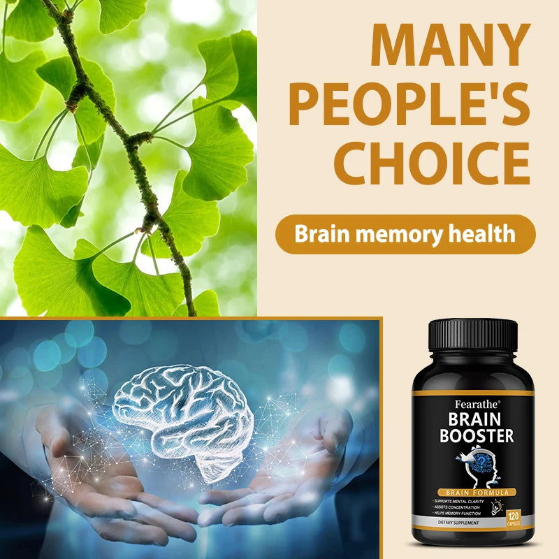 Ginkgo Biloba Rhodiola B12 Nootropic Brain Supplement Nootropic Supplement Qst