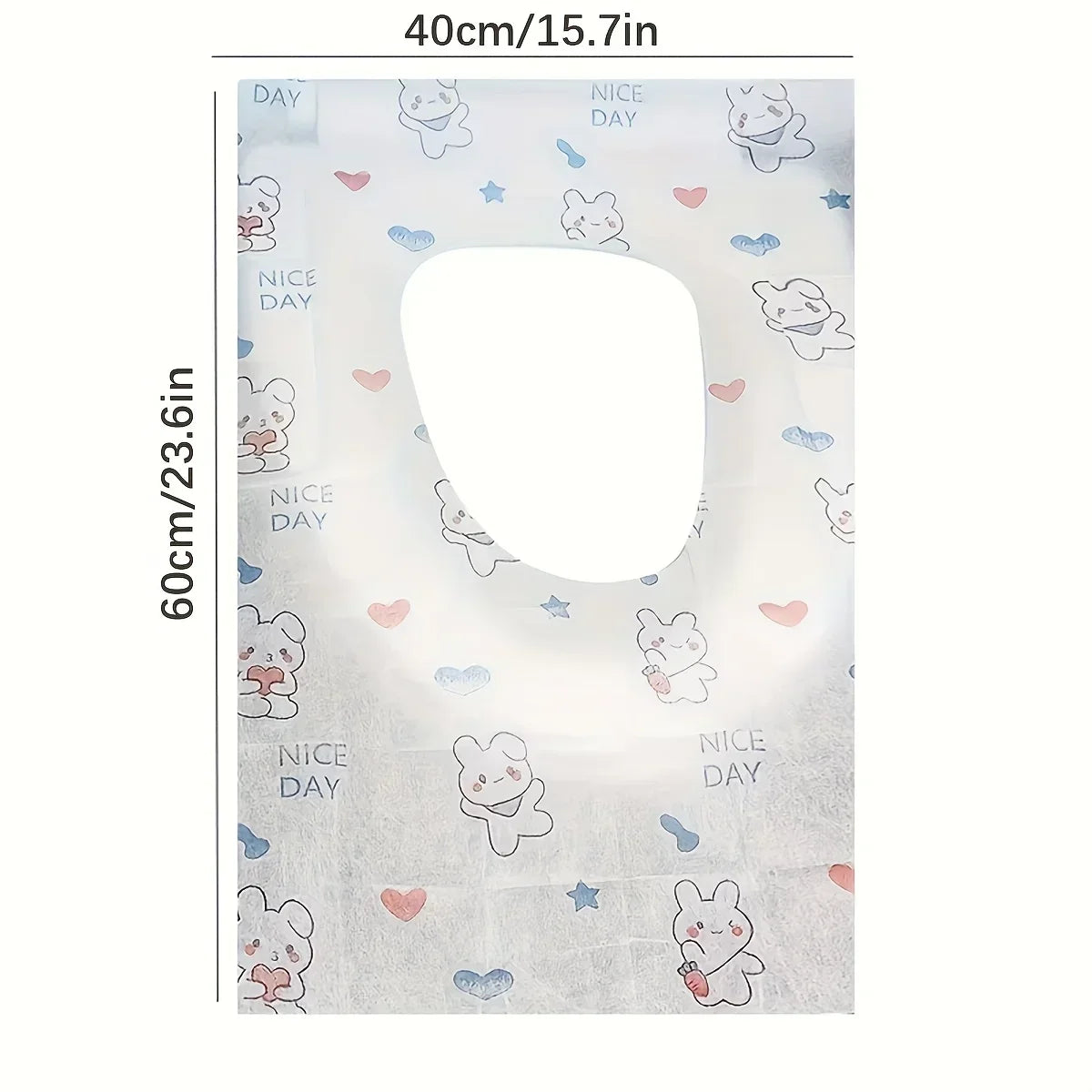 Disposable Toilet Seat Covers for Travel, Public & Airplane Use Disposable Seat Covers Qme