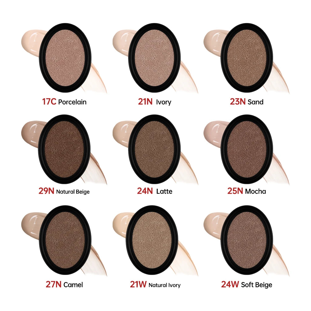Lakerain Super Fit Cushion Foundation Refill – BB Cream SPF Cushion Foundation Qst