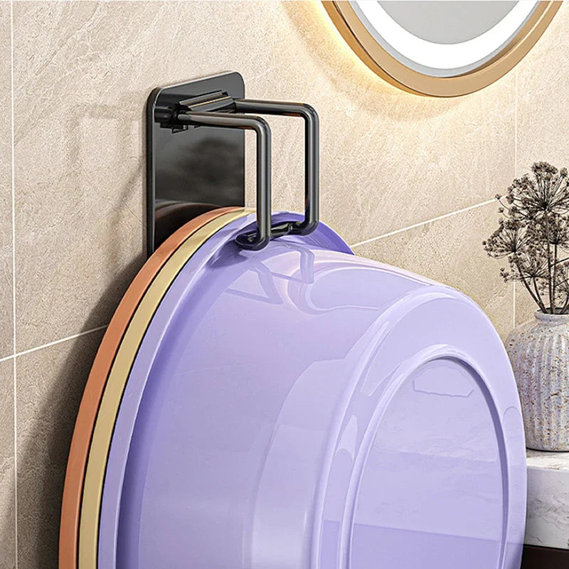 Space Saving Stainless Steel Bathroom Utility Hook Organizer Wall Storage Hook Qme
