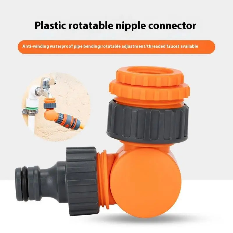 Plastic Quick-Connect Click-Lock Faucet Adapter | Garden Hose Hose Faucet Adapter Qme