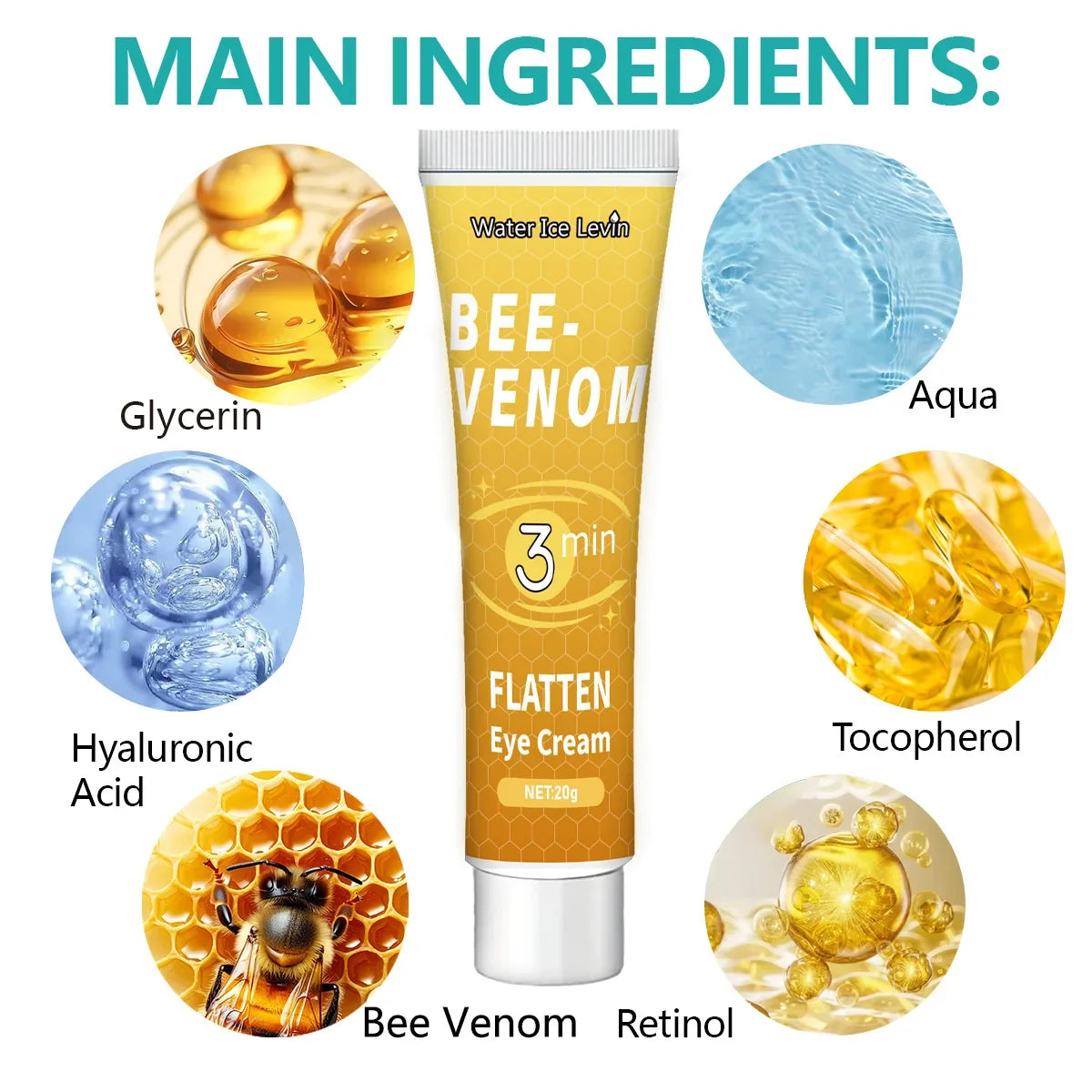 Bee Venom Firming Moisturizing Anti-Aging Face Cream | Qme Anti-Aging Face Cream Qme
