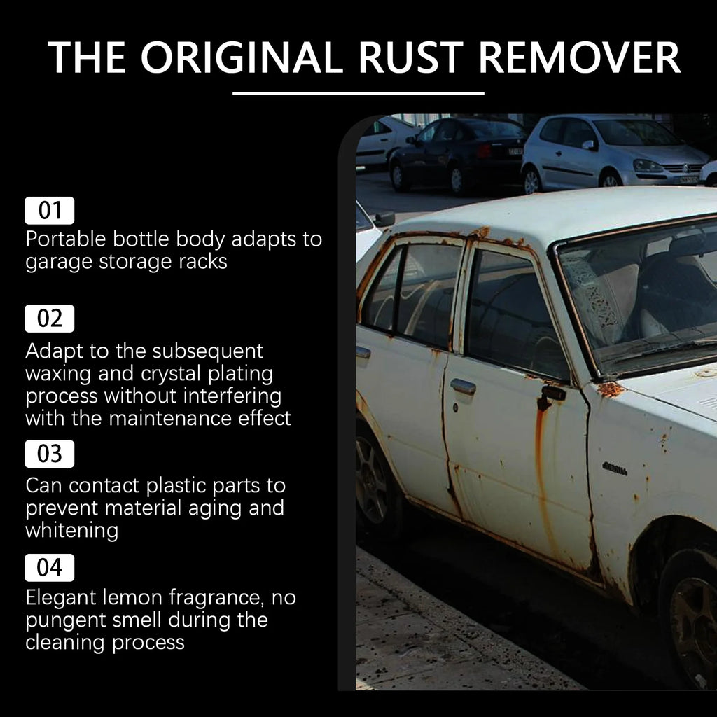 Rayhong 30ml Car Rust Remover Spray – Metal Restoration Car Rust Remover Spray Qst