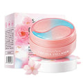 SADOER Sakura Collagen Eye Mask – Brightening & Firming Patches Collagen Eye Patches Qme Default Title