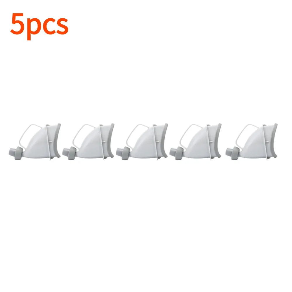 Portable Camping Urinal Funnel – Unisex Outdoor Travel Toilet Portable Urinal Funnel Qme 5pcs