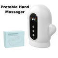 VIMYSHOW Hand Massager – Airbag Compression & UV Cleaning Electric Hand Massager Qst WHITE