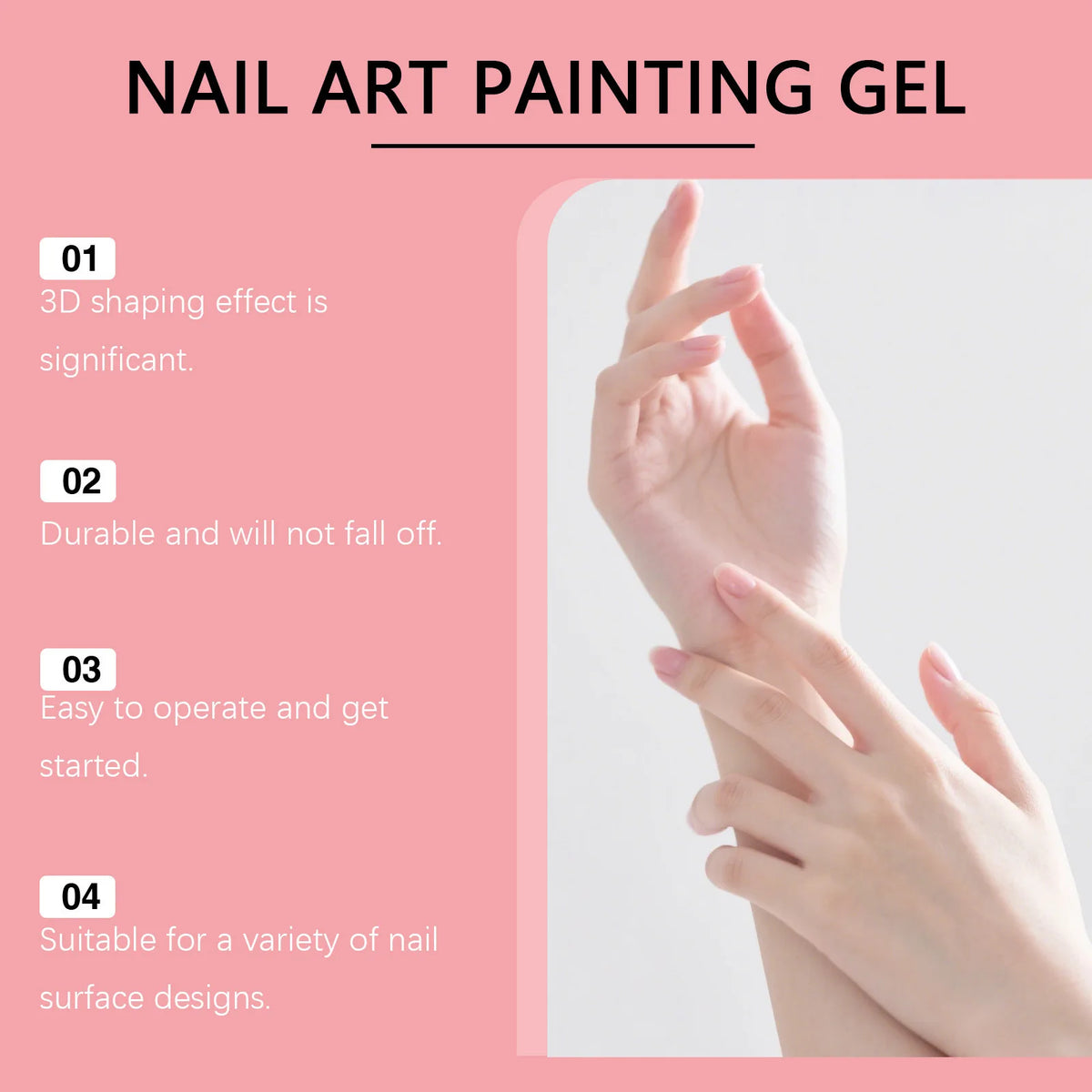 Clear Jelly Nail Glue – Quick-Dry Invisible Builder Gel Nail Builder Gel Qst