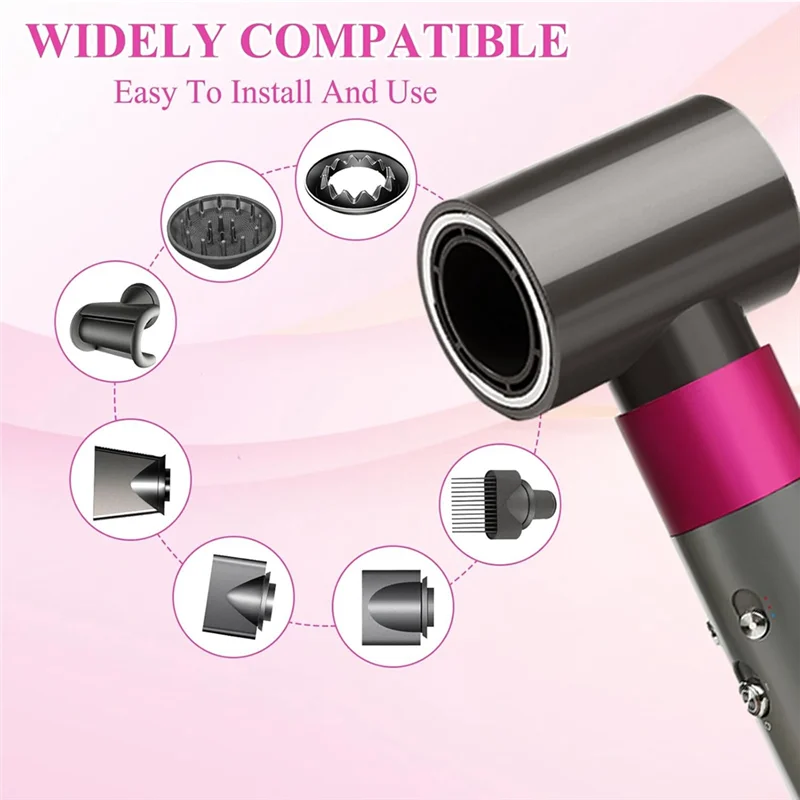 MiLESEEY Diffuser Attachment & Adaptor for Dyson Airwrap Hair Diffuser Attachment Qst