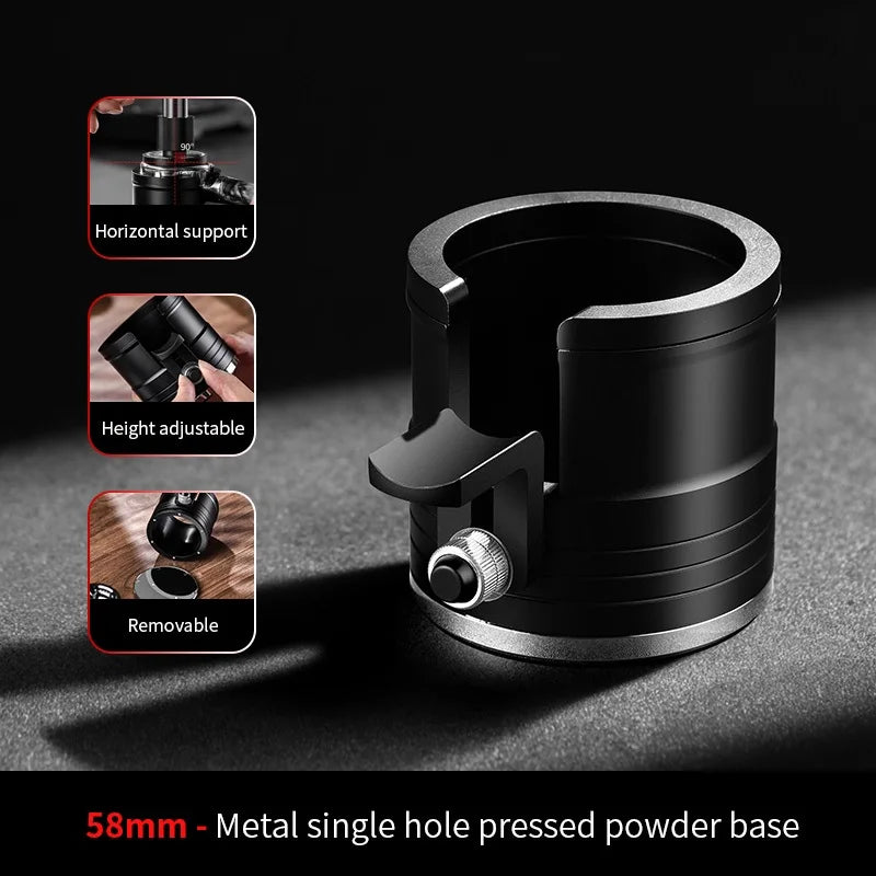 Bincoo Aluminum Coffee Tool Stand – 51/58mm Tamping Base & Rest Coffee Tool Stand Qst 58MM