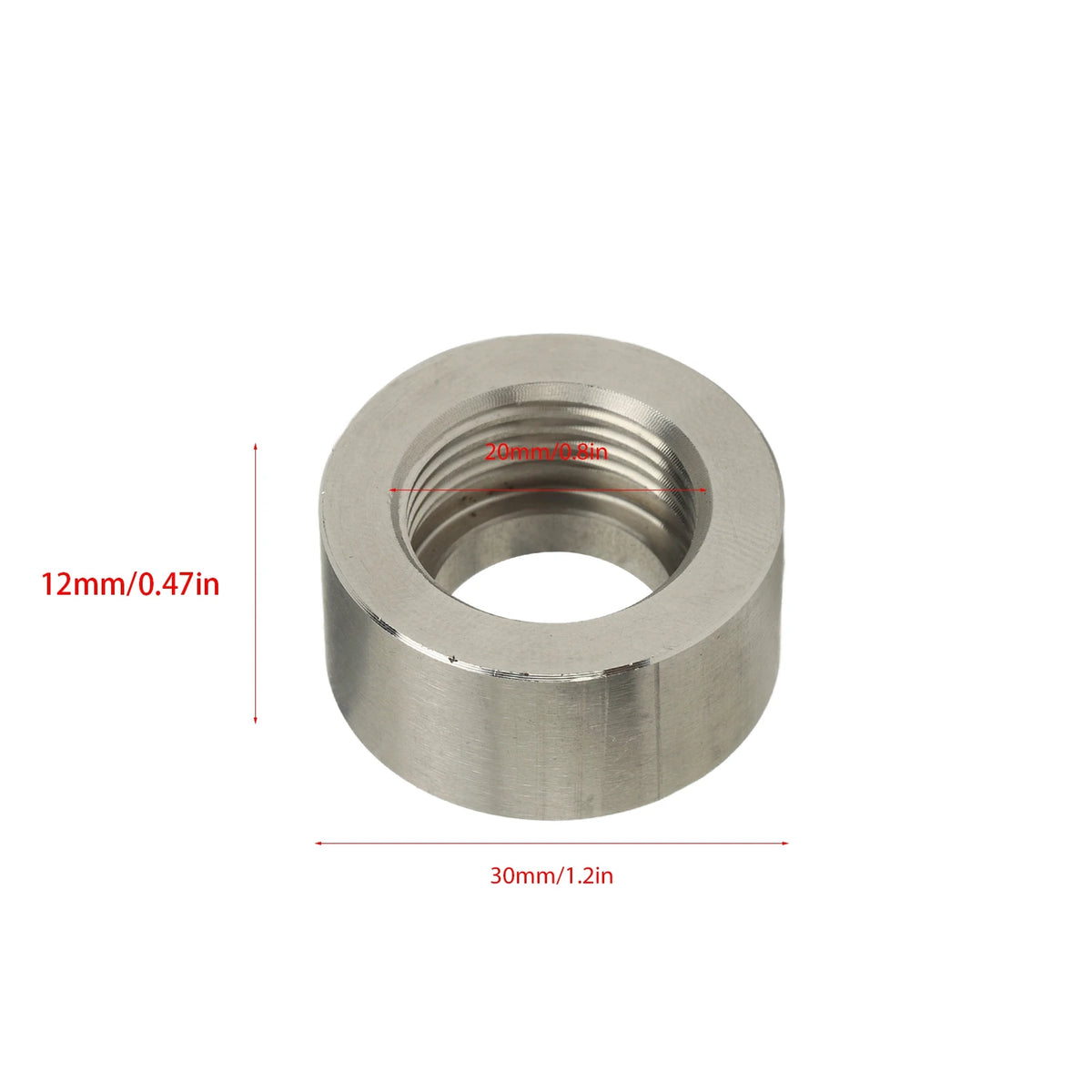 20mm x 1.5 Sensor Weld Bung – Rustproof DPF Sensor Fitting Sensor Weld Bung Qst