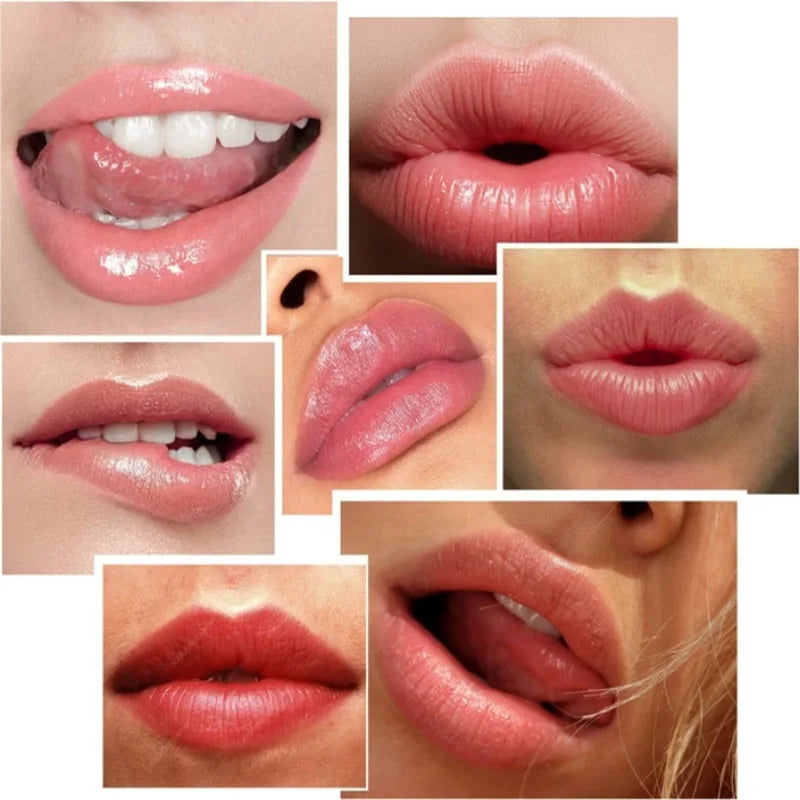 Instant Volumising Lip Plumper Oil Gloss & Serum Lip Plumper Gloss Qme