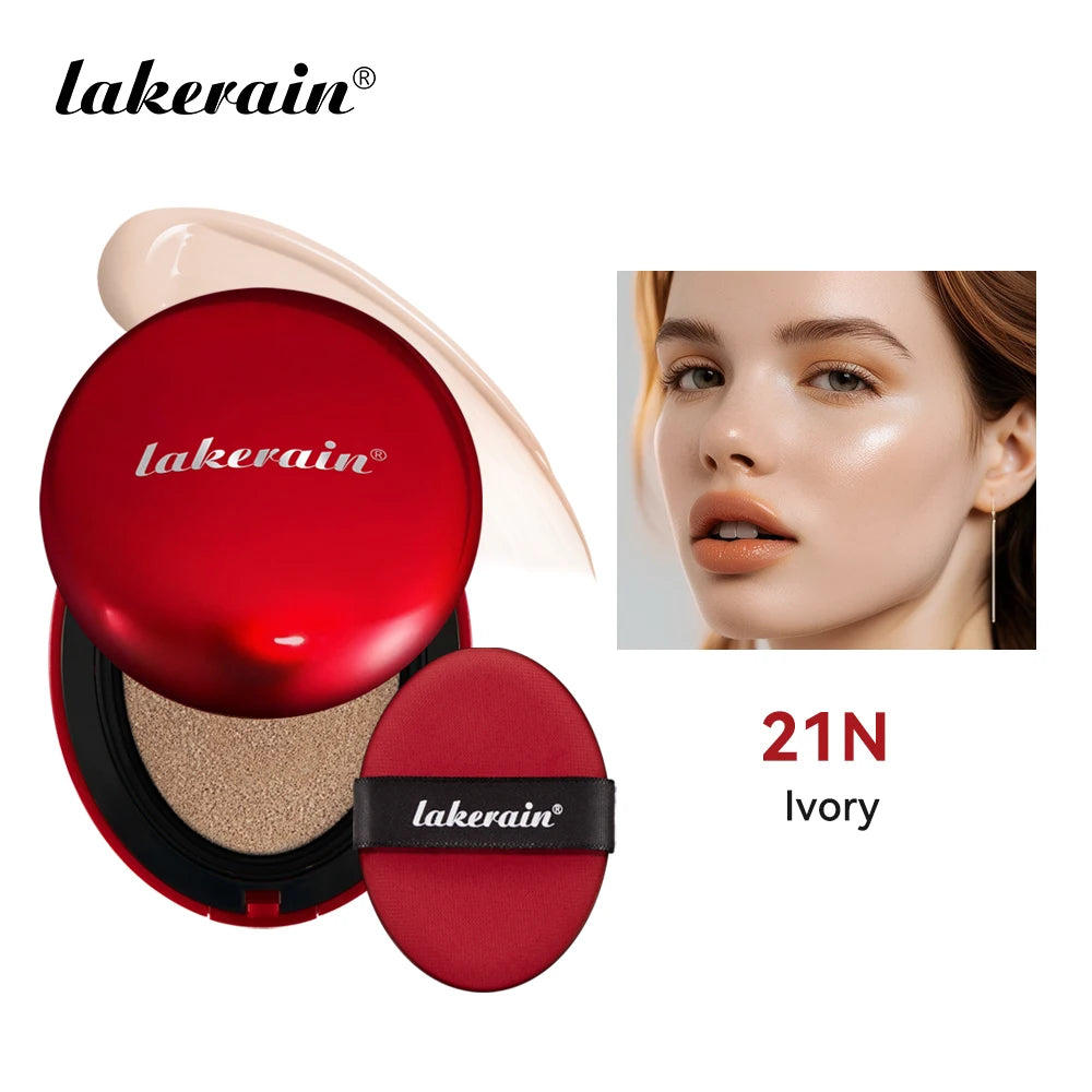 Lakerain Air Cushion BB Cream – Waterproof, SPF Foundation Cushion Foundation Qst 21N