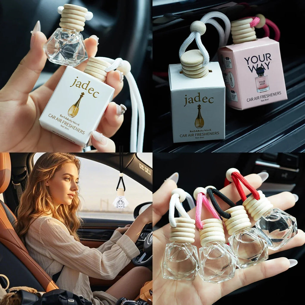 Car Aromatherapy Hanging Air Freshener – Rearview Mirror Car Air Freshener Qme