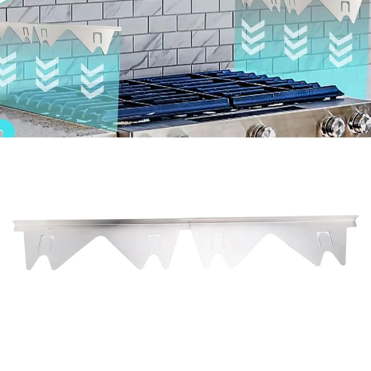 Stainless Steel Stove Gap Covers | 4pcs Adjustable Range Trim Stove Gap Cover Qme