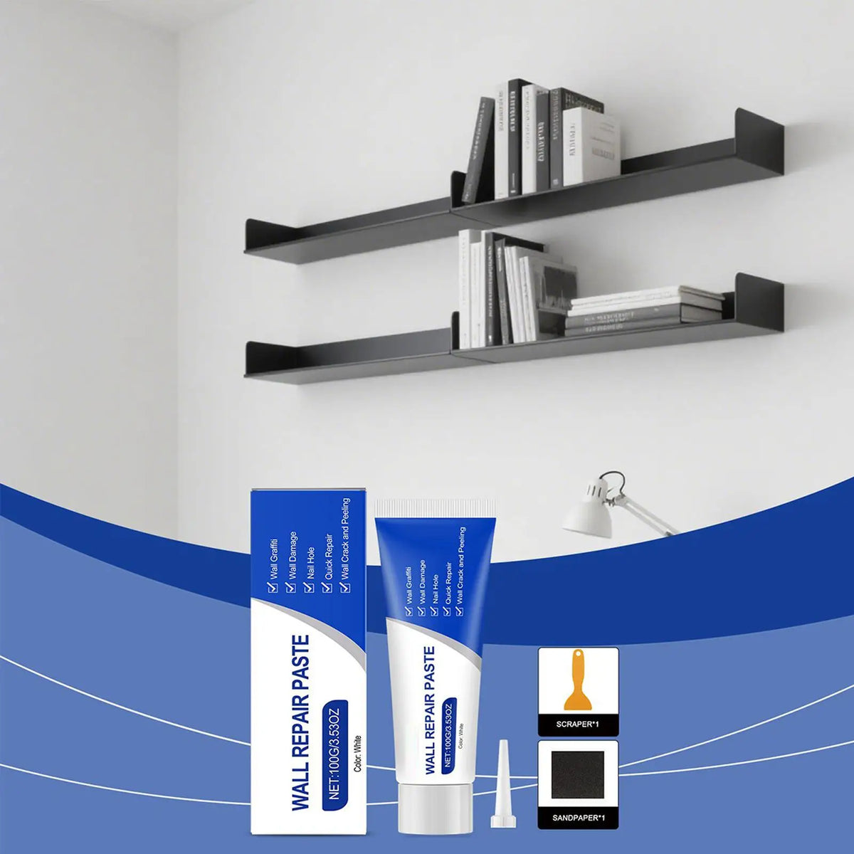 Wall Repair Putty Paste – Hole & Ceiling Mending Agent Wall Repair Putty Qme