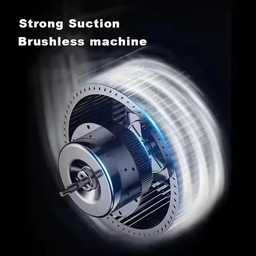120W Brushless Nail Dust Collector Vacuum – 3-Speed, 2 Filters Nail Dust Collector Qst