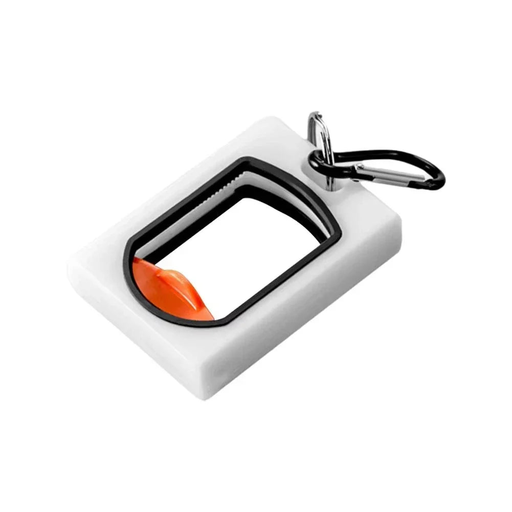 Square Fluorescent Cable Tie Organizer – Portable & Reusable Cable Tie Organizer Qme B