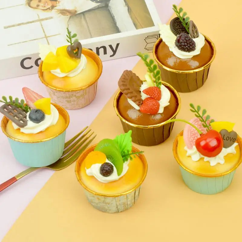Fake Cake Simulation Prop – Realistic Food Model Decor Simulation Food Prop Qme
