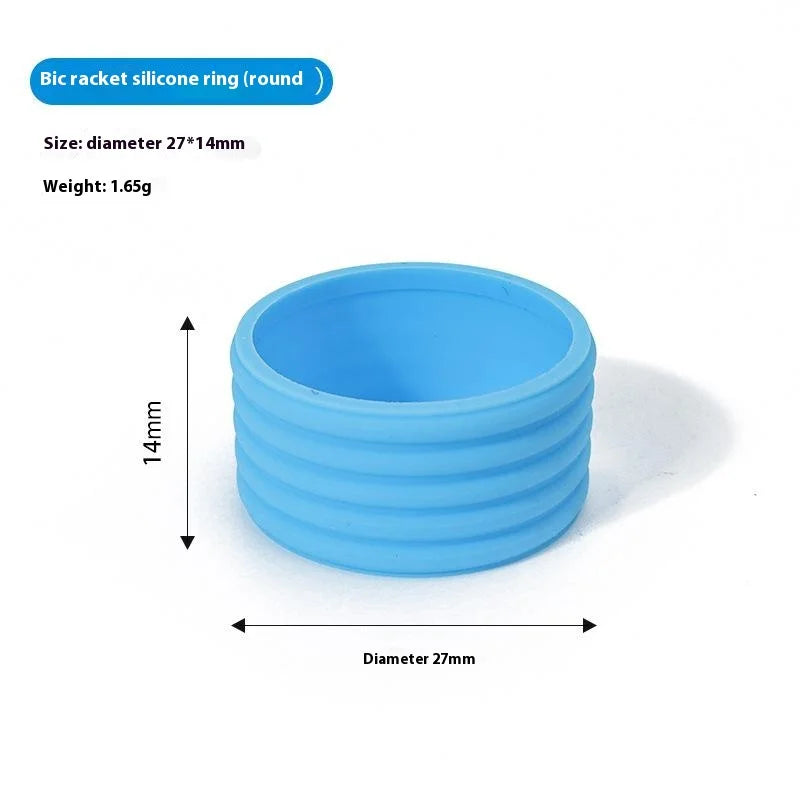 Silicone Tennis Racket Grip Ring Closure Bands – 4 Pcs Set Racket Grip Ring Qme