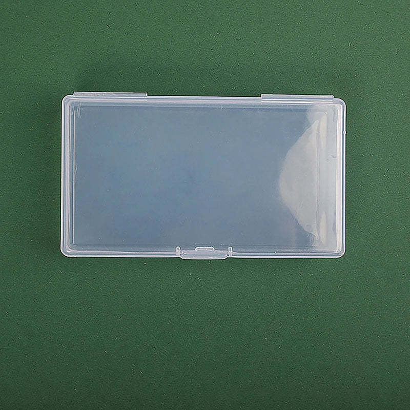 Clear Washi Tape & Sticker Storage Box | Transparent Case Stationery Organizer Box Qme