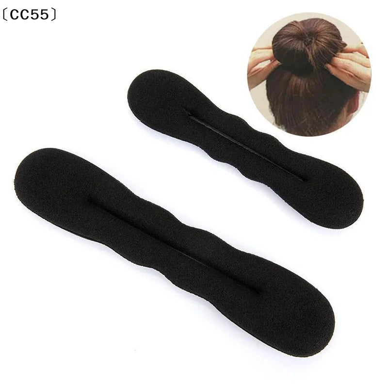 Sponge Donut Bun Curler Twist Hair Styling Headband Hair Styling Tool Qst