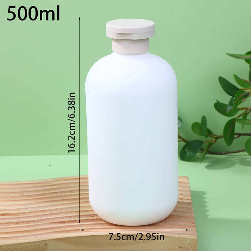 Refillable Travel Squeeze Bottles BPA-Free Flip Cap 200–500ml Travel Squeeze Bottles Qst 500ml